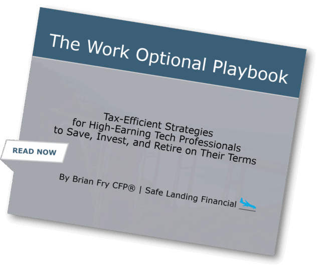 Cover image of The Work Optional Playbook, a free financial guide for high-earning tech professionals